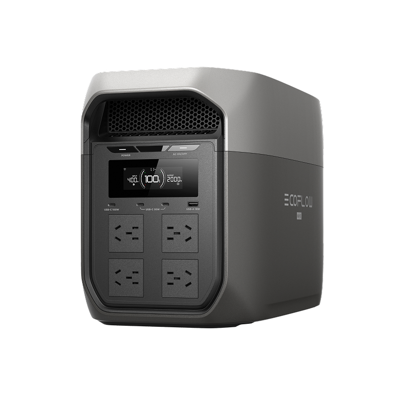 Portable Power Station - Ecoflow DELTA3Max 2400W draagbare krachtcentrale zonnegenerator