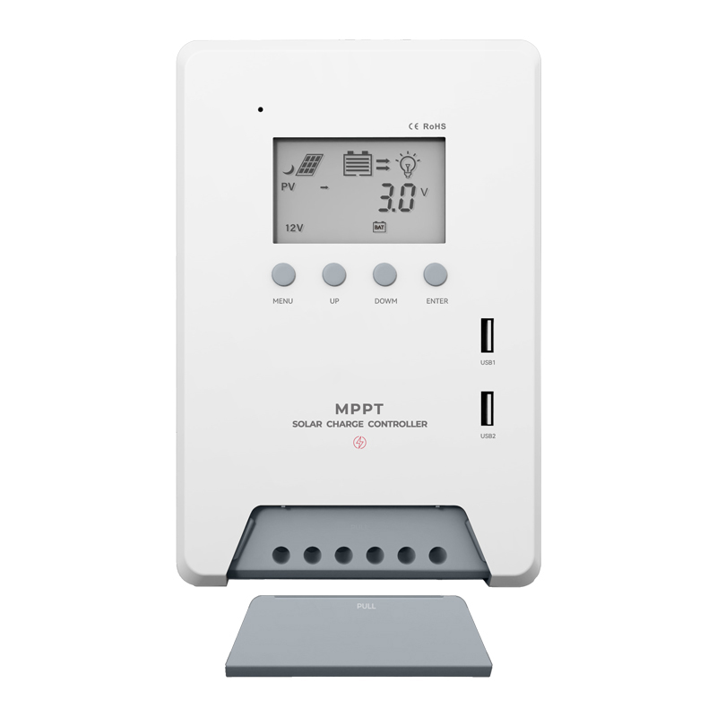 30A 60A MPPT LCD Solar Batteri - Charge Controller Solar recensie en prijs