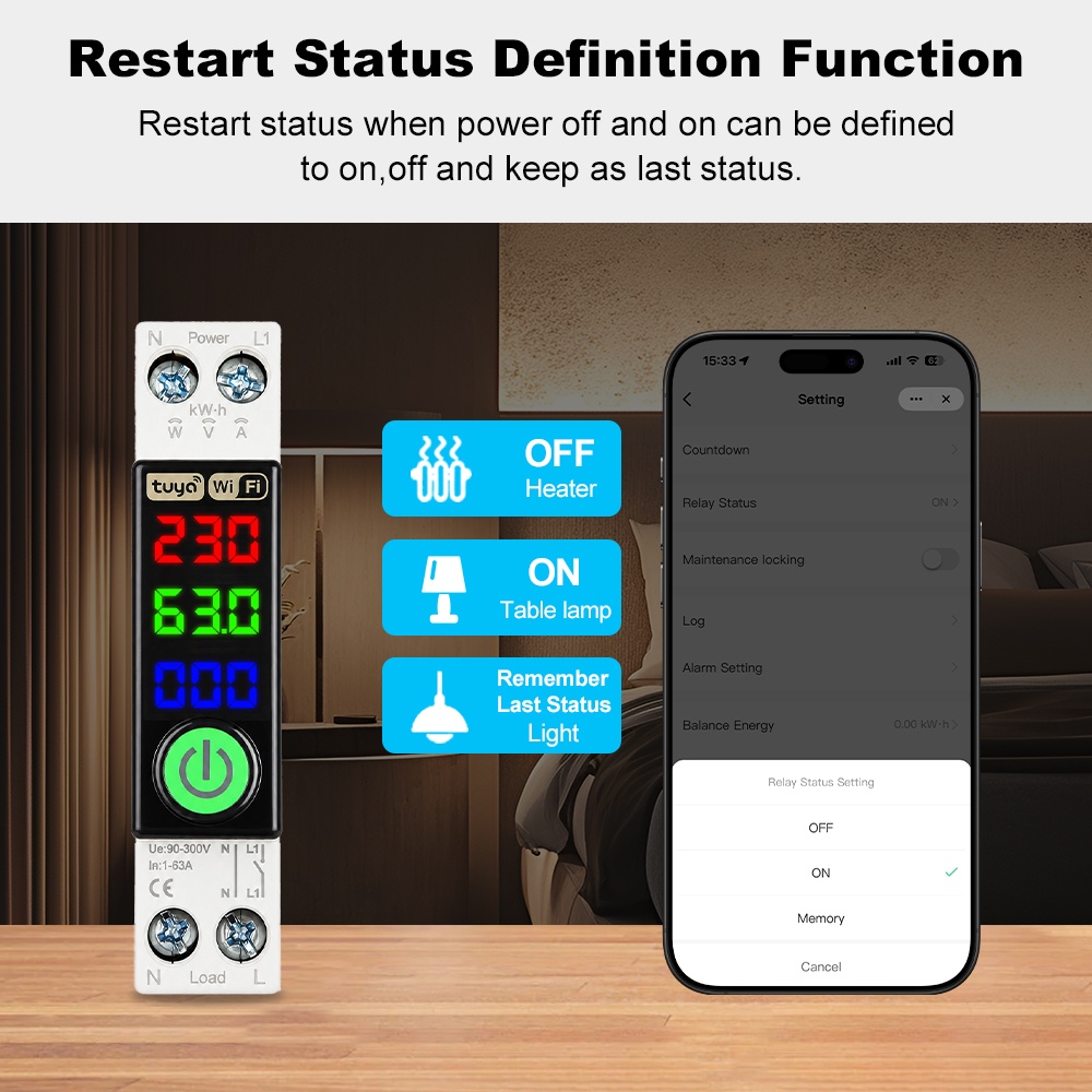 Manhot WiFi-stroomonderbreker  - Energy Monitor Meter recensie en prijs