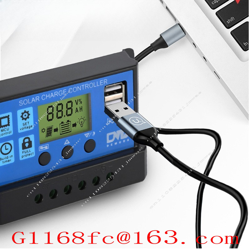 PWM-zonnelader met LCD-display - Charge Controller Solar recensie en prijs