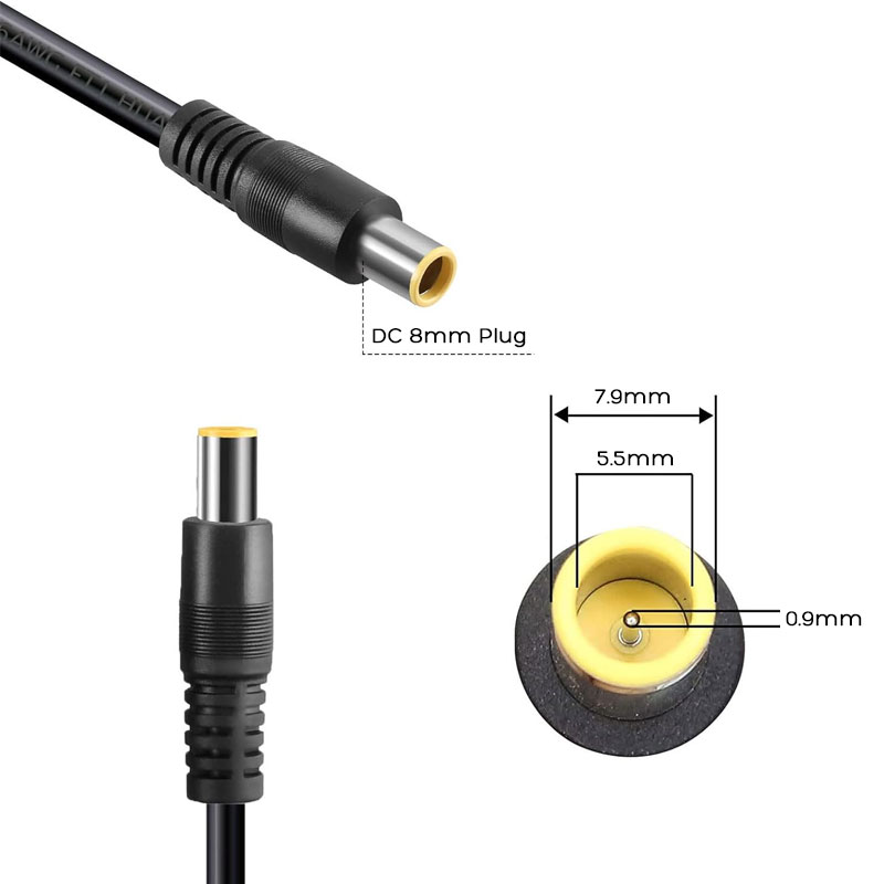 1,5 meter DC7909 (DC8mm) naar  - Energy Monitor Meter recensie en prijs