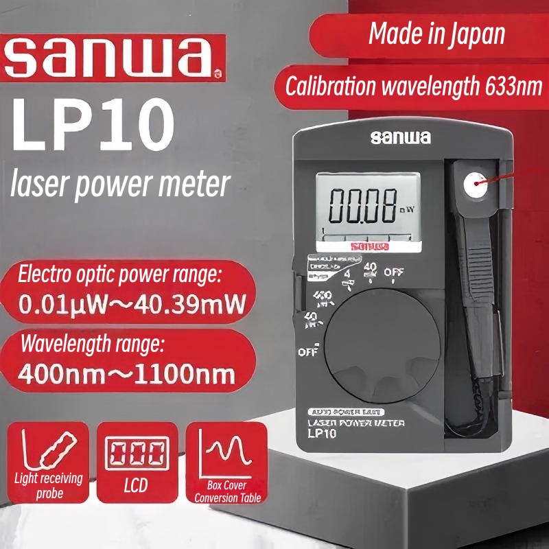 Japan Sanwa LP10 laservermogen - Energy Monitor Meter recensie en prijs