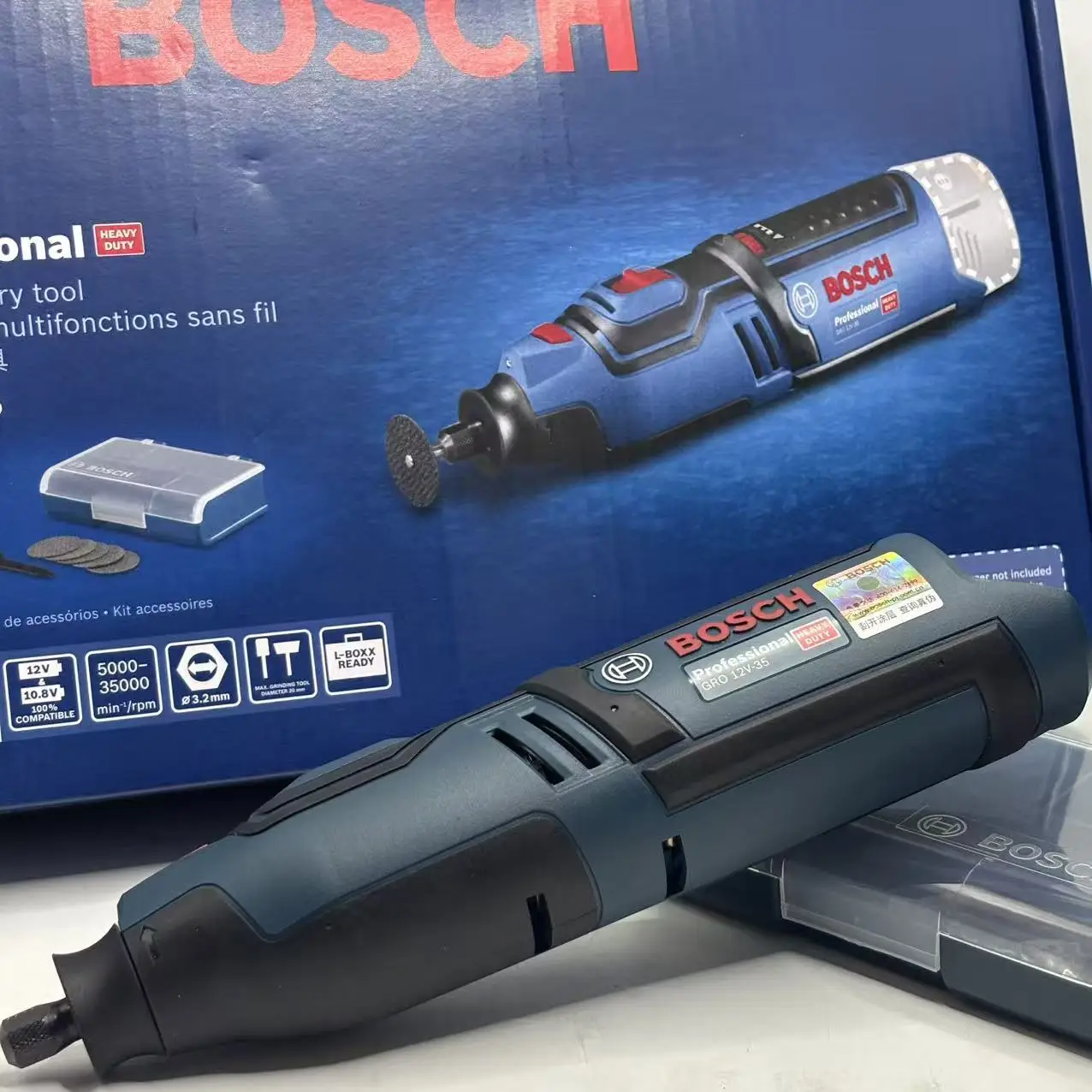 Bosch GRO 12V-35 Professionele - Lithium Battery 12V recensie en prijs